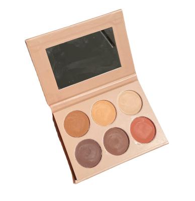 China Concealer Customized Private Label Matte Makeup Concealer 6 Color Contour Palette Palette for sale