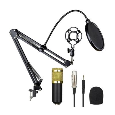 China The Other BM800 Condenser Microphone For Live Broadcasting Use For Smartphone And Computer With Stand And Noise Filter for sale