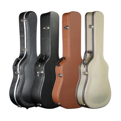 China Good Wholesale High Quality Guitar Professionals Protect Package 4 Layer Acoustic Classical Hard Shell Guitar Case for sale