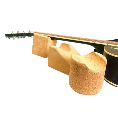 China Rubber GUITAR Cork Bark Guitar Neck Support Pillow String Instruments Guitar Neck Rest for sale