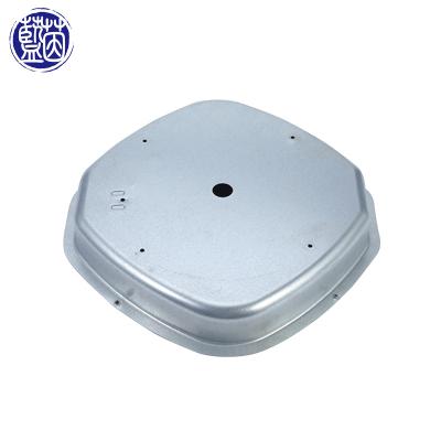 China Iron Mold Design Process Stretch Piece Stainless Steel Shield Cover Making Material Stamping Parts for sale