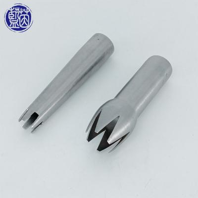 China Made In China OEM Custom Cream Ice Cream Mouth 304 Stainless Steel Mouth LY-00069 for sale