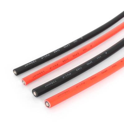 China Solar Heating 6mm DC Cable Prices PV Wire 4mm2 Specification Types For Panel Extension Power Connection Cords for sale