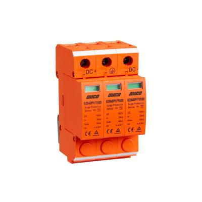 China 1000 v 20ka 40ka 2p 3p Photovoltaic DC SPD Surge Protector And Solar Surge SPD Protection Device for sale