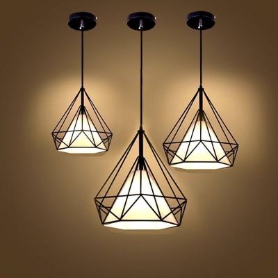 China Guzhen Restaurant Modern Simple Antique Metal E27 Dining Room Hanging Light Retro Pendant Lamp for sale