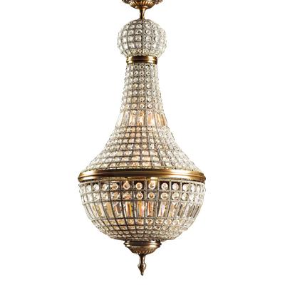 China Modern Residential Luxury Living Room Lamp America Crystal Chandelier& Hanging Pendant Lamp For Villa for sale