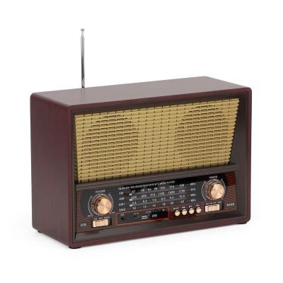 China AM/FM/SW/BT/USB wooden bluetooth speaker for sale