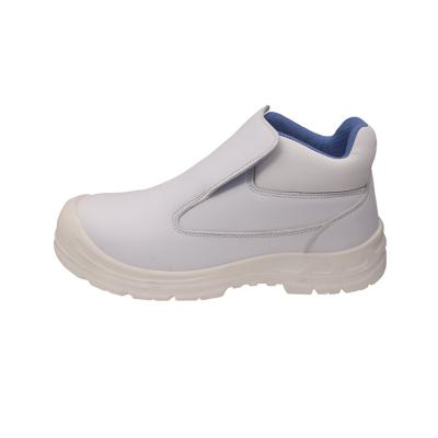 China Anti-oil Steel Toe Fast Delivery Time White Fashionable Safety Shoes For Women for sale