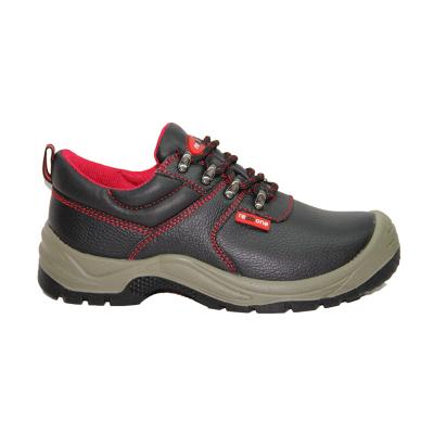 China Latest Design Good Quality Steel Toe Fashion Black Non-slip Breathable Ladies Safety Shoes for sale