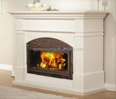 China Factory Direct Sale Cast Iron Wood Burning Fired Home Heater BSC326-1 for sale