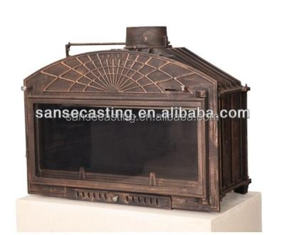 China Cast iron cast iron materail fireplace with high quality BSC326-1 for sale