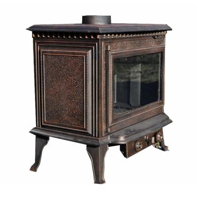 China Cast Iron China Supplier Cast Iron Wood Burning Stove , Double Doors Wood Fireplace BSC324 for sale