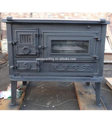 China EUROPEAN hot sale wood stove with oven BSC003 for sale