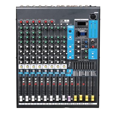 China 24 DSP Audio Mixer DJ QX12 12 Channel Mixer Audios 	Digital Audio Mixer for sale