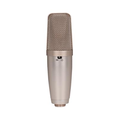 China SC-4000 Large Diaphragm Condenser Microphone Large Diaphragm Condenser Recording Studio Microphone with Shock Mount for sale