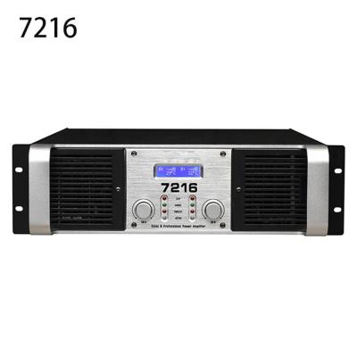 China Professional High Quality 7216 Power Amplifier OEM ODM 	Channel Power Amplifier for sale