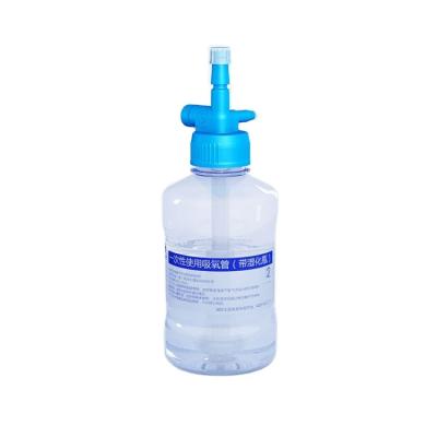 China Medical Grade PP+ABS Made in China Manufacturer Professional Disposable Oxygen Bubble Humidifier for Sale for sale