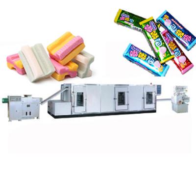 China Food Fusen Bubble Gum Making And Packing Machine Whole Plant Production Line for sale