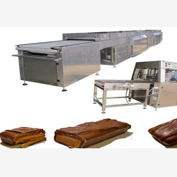 China Automatic Dairy Factory Chocolate Enrobing Line Chocolate Enrobing Machine for sale