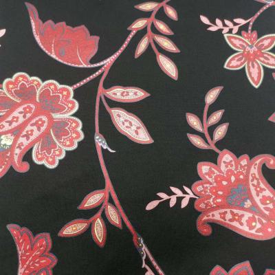 China 150D+20D Printed 92 Polyester 8 Spandex Fabric Breathable UV Proof for sale