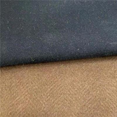 China 100% Wool Grey Warm Uniform Cloth Material 8SX8S 700gsm 150cm Winter Coat Fabric for sale