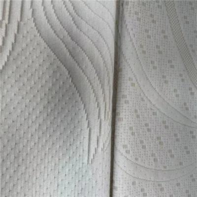 China 55 Polyester 45 Spun Poly Patterned Seersucker Fabric 300DX12S 280Gsm 230CM Breathable Water Resistant Fabric for sale