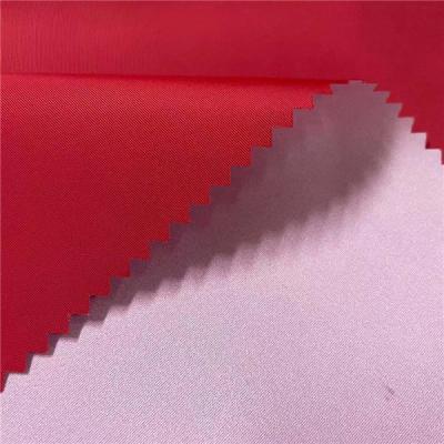 China 75DX320D Taslon Recycled Polyester Material 189T 144gsm 150cm Milky Coating for sale