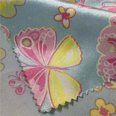 China Polyester Printed Spandex Fabric 75DX75D 40D 125gsm 150cm Water UV Proof Fabric for sale