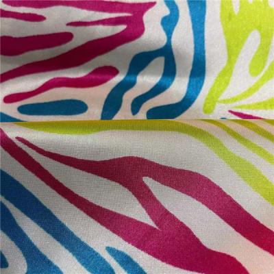 China Polyester Printed Spandex Fabric 50DX50D 20D 100gsm 150cm Waterproof And UV Proof Fabric for sale