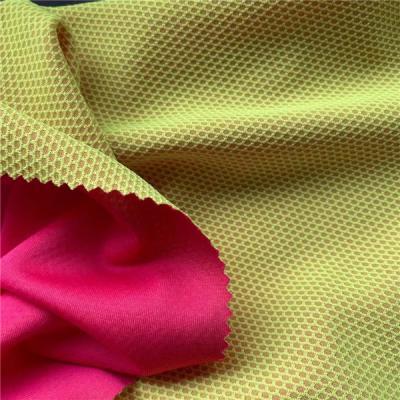 Chine tissu cationique 150D 40D Mesh Fabric For Sportswear du polyester 175gsm 1.5M à vendre