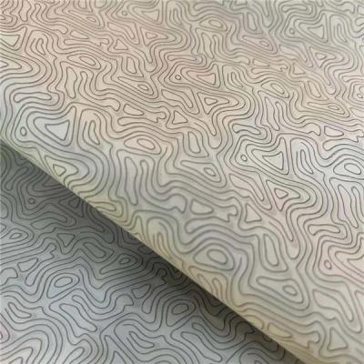 China 100% Polyester Plain Winter Breaker Fabric With Breathable Film Backing 75D*150D 150gsm 150cm Waterproof for sale