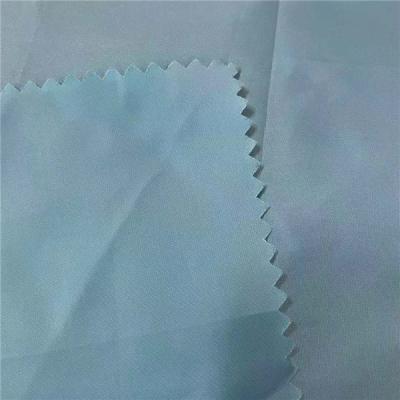 China 100% aufbereiteter Wasser-Beweis Polyester-Gewebe Taslon 189T 75DX320D 130gsm 150cm zu verkaufen