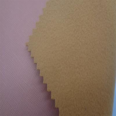 China Twill 503gsm 150cm Bonded Fabric For Winter Jacket 100 Polyester 200DX200D for sale