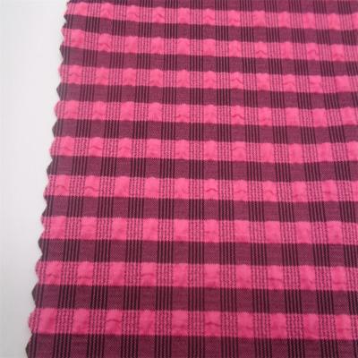 China 139GSM Stripe Sports Clothing Fabric 92% Polyester 8% Spandex 150cm for sale