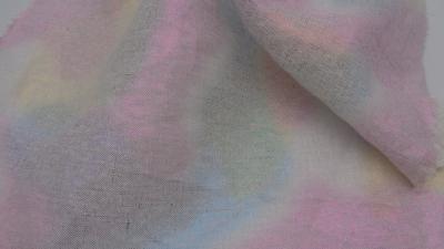 China 100% Linen Fabric 129 Gsm For Fashion Clothing 150Cm Windproof for sale