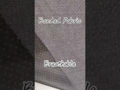 100% Polyester Cationic Jersey Bonded Fabric 280gsm For Jacket