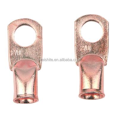 China Factory Wholesale Price 2/0GA Automotive Customized High Quality Copper Battery Hooks for sale