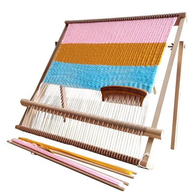 China Wholesale Wooden DIY Weaving Loom Toys for Kids STEAM Education MX-087 for sale