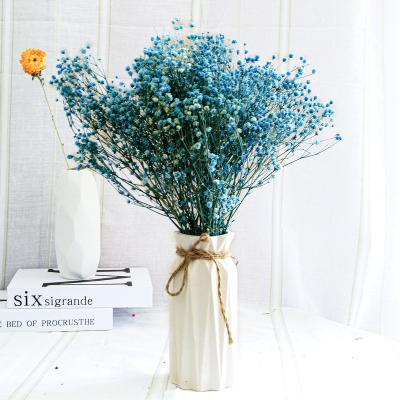 China Natural Plant Gypsophila Bouquet Preserved Baby's Breath Flowers Dried Flowers Baby's Breath For Wedding House Decoration for sale