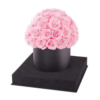 China Real Romantic Preserved Rose 2022 Eternal Rose Box Gift Preserved Rose Luxury Lasting Rose for sale