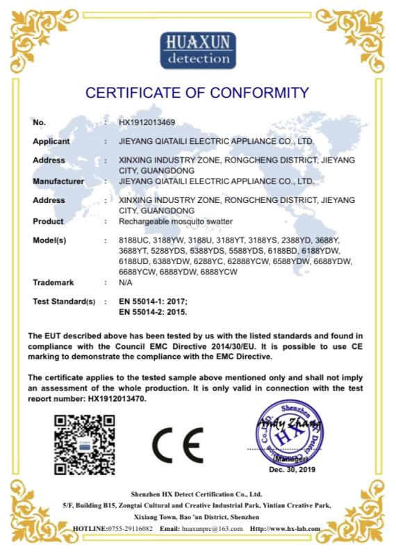 CE - Guangdong EBEZ Technology Co., Ltd