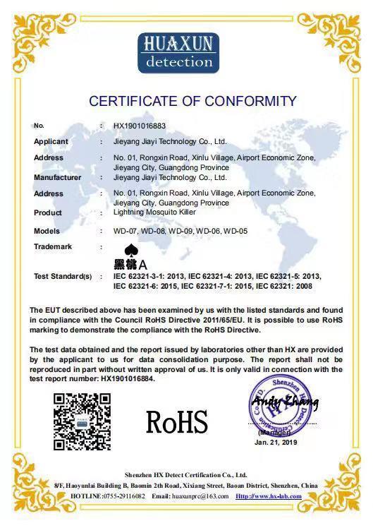 RoHS - Guangdong EBEZ Technology Co., Ltd