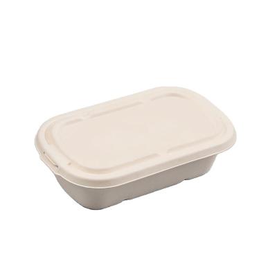 China Top Quality Handmade Disposable Degradable Box China Disposable Food 1000ml Disposable Bowl for sale