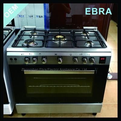 China 2017 Easy Assembled Easy Clean Gas Cooker Pipe 90x60 Burners for sale