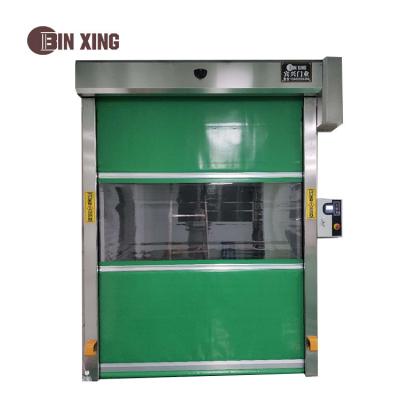 China High Efficiency Workshop Windproof And Fast Speed ​​Security Automatic Industrial Roller Shutter Door for sale