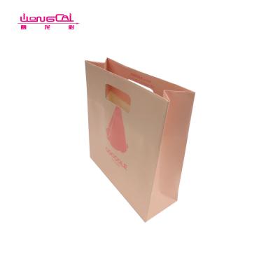 China Recyclable Kraft Paper Bag Food Packaging With Handle Kraft Paper bag for sale