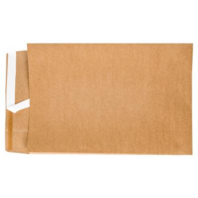 China Recyclable Advertising Folder Printing Kraft Envelope with bumvinil 150 mm a5 red logo abstract string archival a4 folder for sale