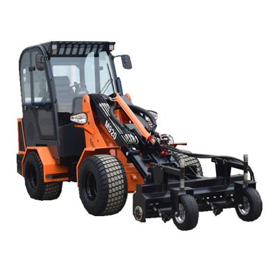 China Building Material Stores Household Small Dumper Electric Tractor Loader With Log Grapple for sale