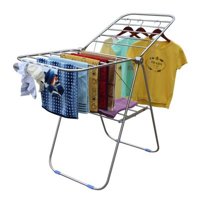 China 2 ROWS STAINLESS STEEL Folding CLOTHES DRYER for sale