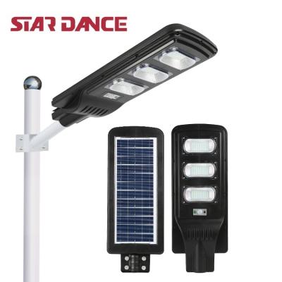 China Outdoor ROAD Cheap Factory Price ABS Track Light Safety 90w All In One LED Solar Street Light for sale